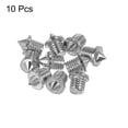 thumbnail image 3 of Track Spikes 1/8 Inch Alloy Steel Lightweight for Track Shoes, Silver Tone, 10 Pieces, 3 of 5