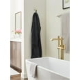 thumbnail image 2 of Amerock Burbank Transitional Single Prong Golden Champagne/Satin Nickel Wall Hook, 2 of 8