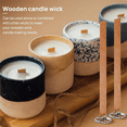 thumbnail image 2 of Wooden Candle Wicks,100 Wicks for Making, A, 2 of 5