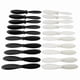 thumbnail image 1 of 20-Pack Replacement Propellers for Hubsan X4 H107 Drone Accessories, Black and White Colored Airscrews, 1 of 5