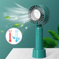 thumbnail image 4 of Ventilador de refrigeración por aire USB 3 velocidades viento 5W 2000mAh ventilador eléctrico silencioso para deportes al aire libre Ndcxsfigh Libre de BPA, 4 of 7