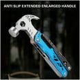 thumbnail image 4 of FHBVT 12-in-1 Multifunctional Camping Tool Stainless Steel，Folding Pliers Knife Saw Bottle Opener Anti-Slip Lock，Heavy Duty Emergency Vehicle Tool，for Hiking Hunting Fishing Outdoor Adventure Gift, 4 of 9