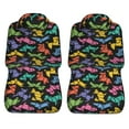 thumbnail image 5 of Fotbe Colorful Geometric Dog Pattern Automotive Seat Covers for Cars Trucks and SUVs – Car Seat Covers for Front Seats,Protective Seat Covers,Vehicle Seat Covers, Set of 2, 5 of 9