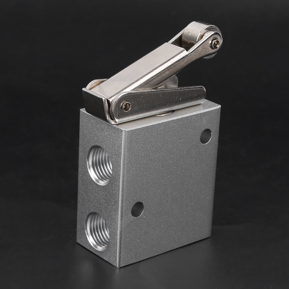 Demonsen Air Valve,Button Valve Diaphragm Valve ThreeWay Aluminum