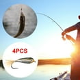 thumbnail image 4 of 8Pcs Epoxy Minnow Streamer Fishing Ice Fishing s Multiple Colors, 4 of 8