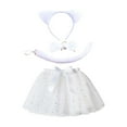 thumbnail image 2 of WOYY Toddler Girls Sequin Tutu Skirt Holiday Party Dance Ballet Tulle Skirt, Sizes 2-4, 2 of 4