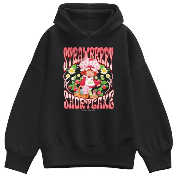 Strawberry Shortcake - Art Nouveau - Women's Oversized Fleece Hoodie Sweatshirt