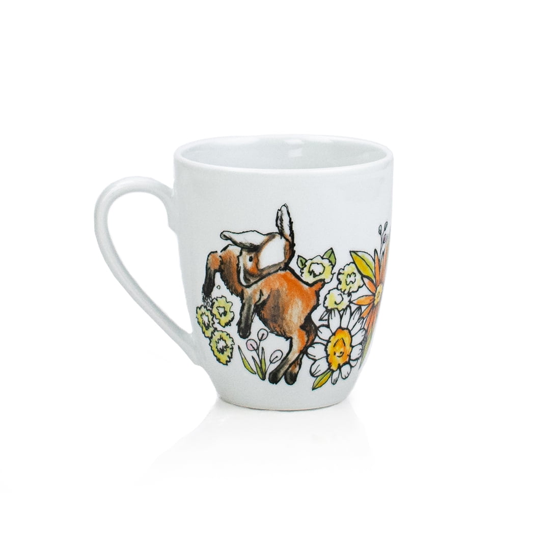 Everything Kitchens 12oz Mugs (Set of 4) | Barnyard Baby Animals