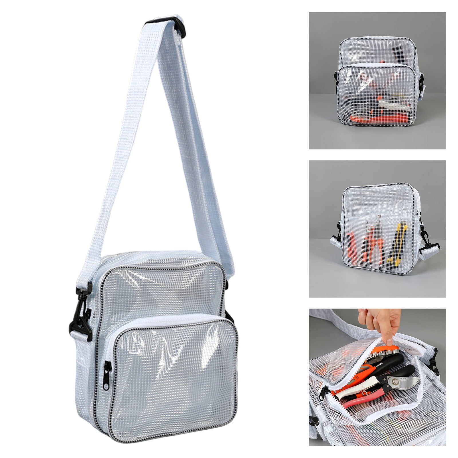Statics Shielded Winter Ready Laptop Messengers Bag Dustproof Construction PVC Electronics Protector Crossbody Bag