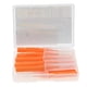 thumbnail image 1 of 10 piezas de cepillo de dientes para el bucal , cepillo para huecos, cepillo de hilo en ángulo, palillo de dientes naranja Colcomx Cepillo interdental, 1 of 8