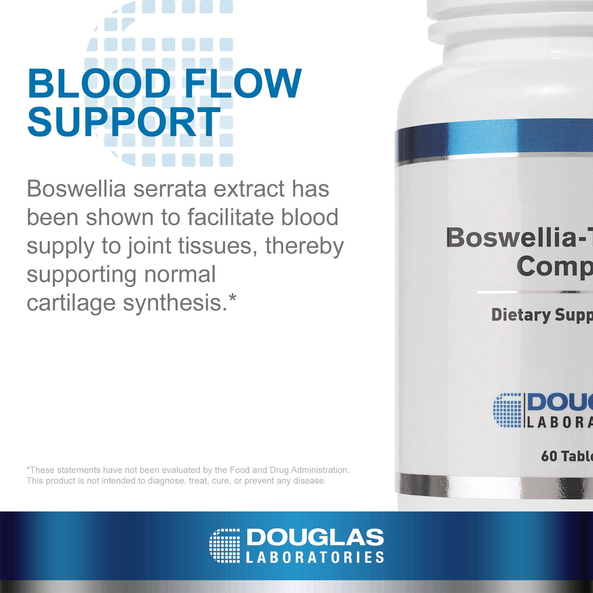 Douglas Laboratories Boswellia-Turmeric Complex | Botanical Extracts to Support Normal Recovery of Joints and Muscles after Exercise or Activity* | 60 Tablets