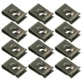 thumbnail image 3 of 50pcs U Shaped Bumper Retainer Clips for Cars Universal Fastener Set, 3 of 6