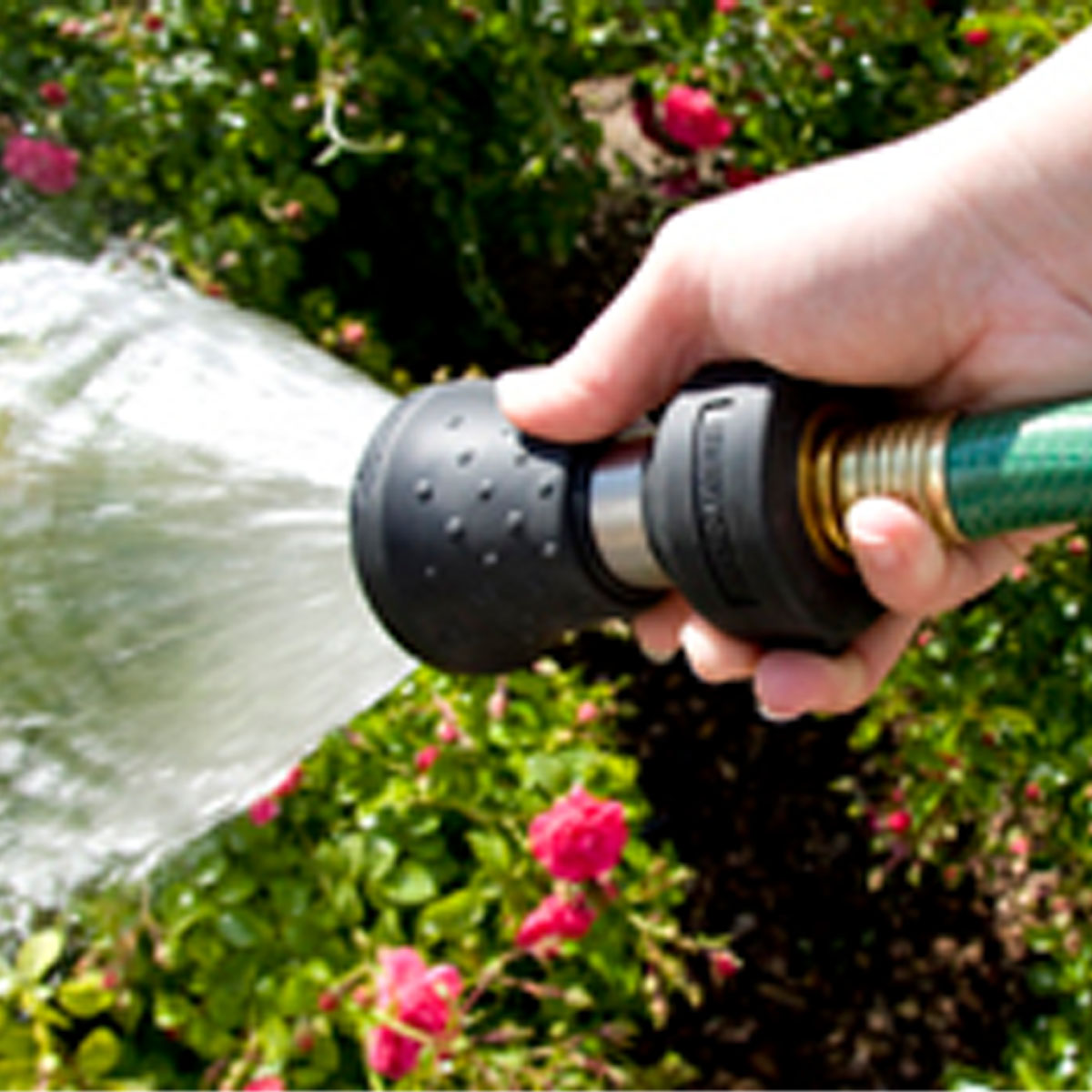 Bon-Aire Ultimate Garden Hose Nozzle, Stainless Steel photo 3