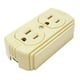 thumbnail image 1 of Contacto Dúplex De Superficie Aterrizado 15A 127V Surtek 136404, 1 of 2