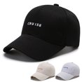 thumbnail image 3 of Gorra de béisbol de primavera y verano para hombres y mujeres, moderna, informal, con letras bordadas, gorra para el sol, 3 of 6