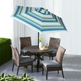 thumbnail image 3 of (2 pack) Better Homes and Gardens 7.5' Fergus Stripe Round Tilting Push Up Patio Umbrella, 3 of 7