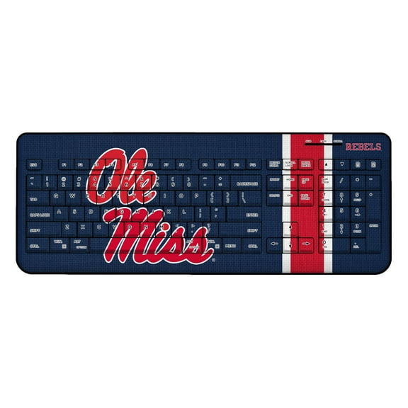 Ole Miss Rebels Wireless USB Keyboard