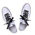 thumbnail image 5 of Wide Black Elastic Shoelaces, 36 Inches Long, 5 of 5