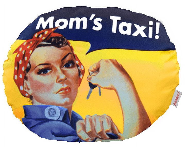 Dash Designs Headeez Headrest Pillow Mom’s Taxi Twin Pack