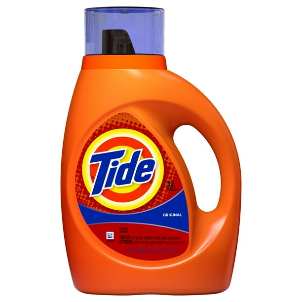 Tide Original Scent Liquid Laundry Detergent 32 Loads 1 47 L Walmart Com