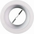 thumbnail image 4 of LASJPOB-NICOR Lighting 6 inch White Recessed Baffle Trim, Fits 6 inch Housings (17510), 4 of 4