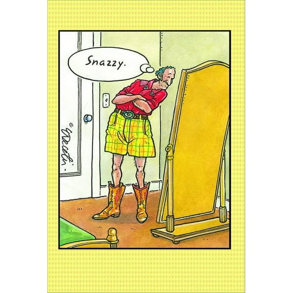 Pictura Cowboy Eric Decetis Funny / Humorous Birthday Card