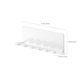 thumbnail image 4 of Xihbxyly Gancho de Pared de Metal, Soporte para Cepillos de Dientes Sin Taladro, Organizador de Diseño Moderno y Elegante, Accesorio de Baño Que Ahorra Espacio, Solución de Almacenamiento Versátil, U, 4 of 7