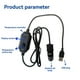 thumbnail image 3 of 10W Mini Aquarium Heater Fish Tank Heater Thermostat Temperature Adjustable 5V/2A Turtle Heater Safe, 3 of 5
