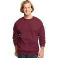 thumbnail image 3 of Hanes Chandail à Col Rond pour Adulte en Coton Ultime, TG, Bordeaux, 3 of 3