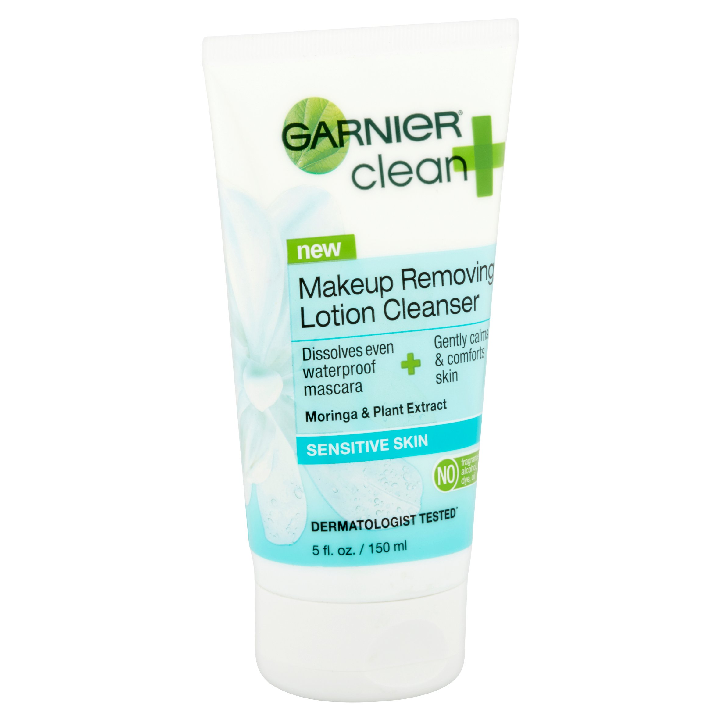 Garnier Clean+ Makeup Removing Lotion Cleanser Sensitive Skin, 5 Fluid Ounces (Packaging May Vary) - image 2 of 2