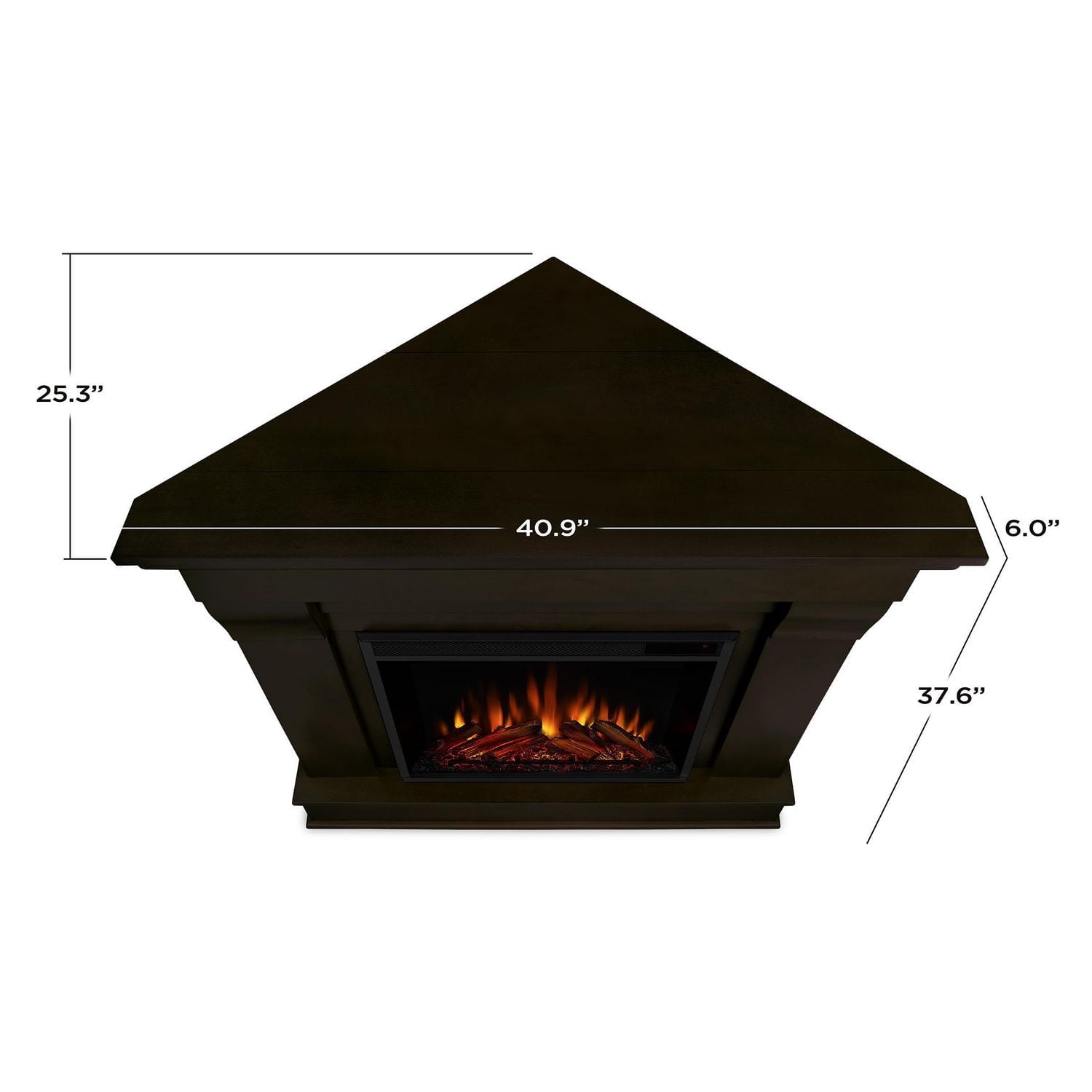 Chateau Corner Electric Fireplace