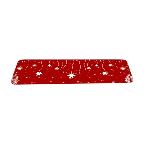 Tapis de Marche d'Escalier en Forme de Flocon de Neige de Noël