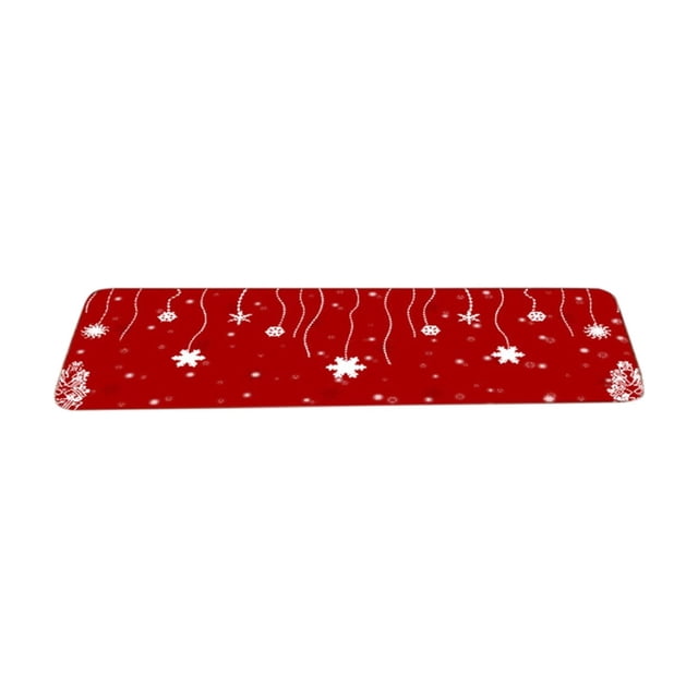 Christmas Snowflake Stair Tread Mat