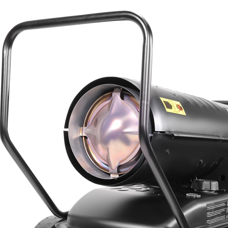 XtremepowerUS 100K BTU Kerosene Forced Air Heater Adjustable Thermostat  Utility Heater Fuel Gauge W/ Wheel, 100,000 BTU - Walmart.com