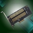 thumbnail image 4 of M.2 NVMe NGFF Tarjeta expansión NVME 32Gbps Tarjeta aceleradora SSD a convertidor PCI-E, 4 of 6