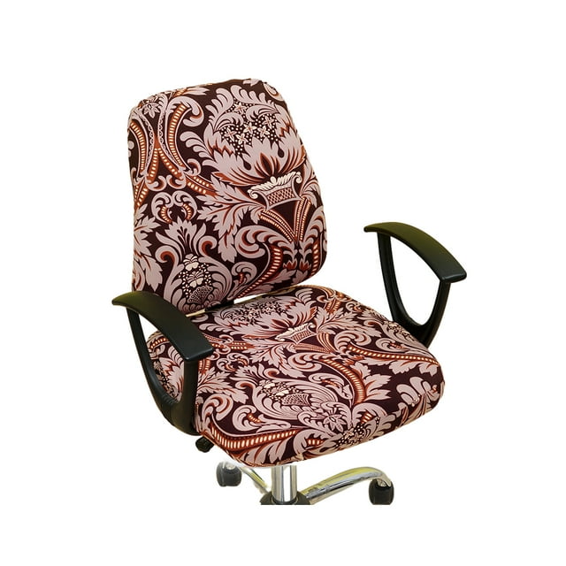 Transemion 1/2/3/5 2pcs/set Office Chair Cover For Professional And Polished Look Dustproof emperor 1 Pc