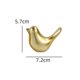 thumbnail image 3 of Figura de pájaros,Figura de pájaro dorado,decoración del hogar,estatua de animal,Estatua de mujer africana,Estante de oficina con estatua de mujer africana,Adorno de figura de resina, 3 of 8
