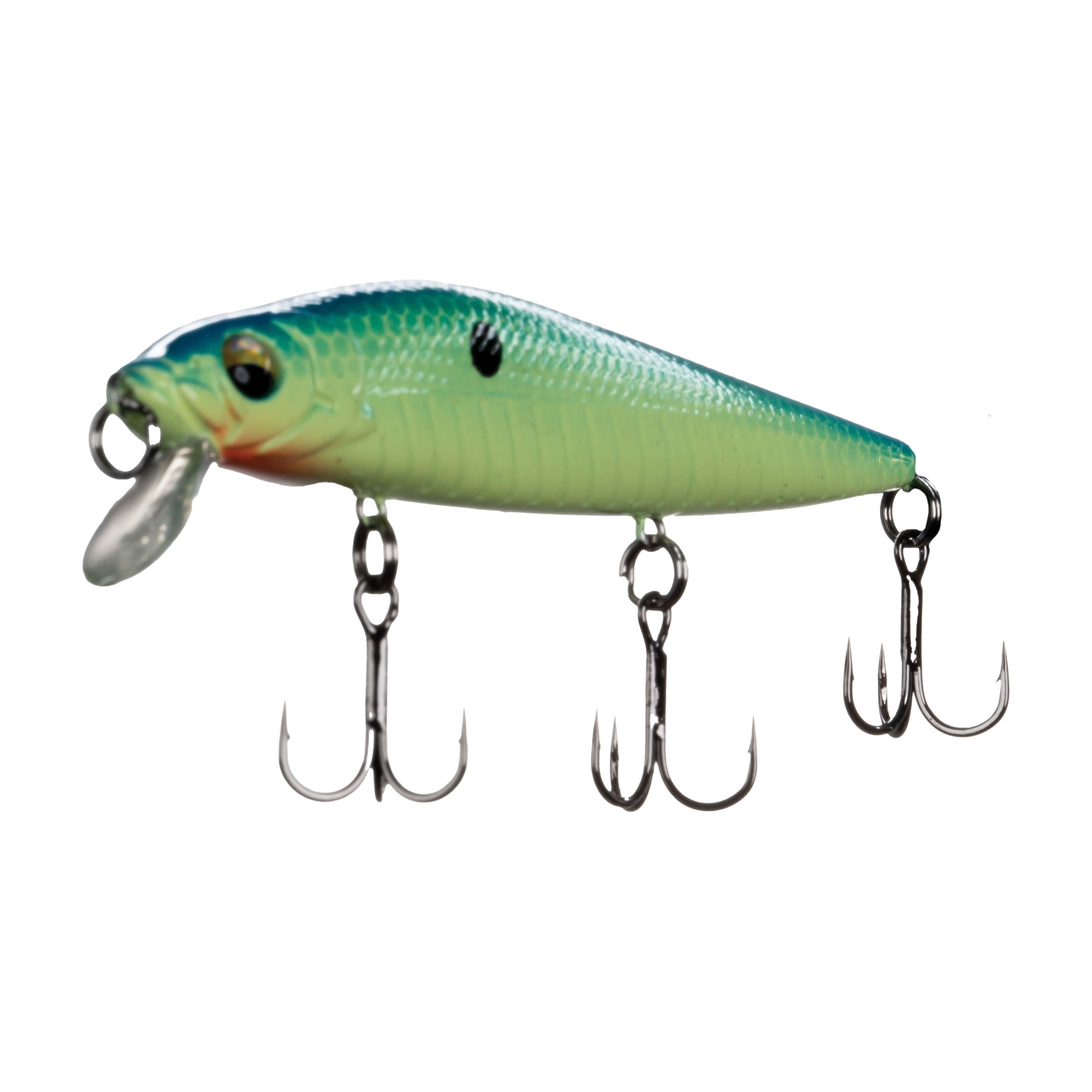 Ozark Trail 4-1/4-Inch Jerkbait, Citrus Shad, Diving Fishing Lure, 6.5-ft Dive Depth