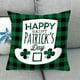 thumbnail image 5 of Funda de almohada para el Patricio, funda de cojín para sofá nacional irndés hecha a medida, almohada de Estilo7 Baoblaze funda de almohada a cuadros de búfalo, 5 of 8