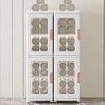 thumbnail image 3 of pitrice Transparent Color Display Cabinet With Gap Interval Adaptable Functionality For Storage Solution 8, 3 of 6
