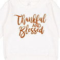 thumbnail image 3 of Inktastic Thankful and Blessed Toddler Sweatshirt, 3 of 4