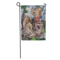 thumbnail image 1 of KDAGR The Bathers by Roger De La Fresnaye 1912 French Painting Oil on Canvas Work Evolved to Orphist Offshoot Garden Flag Decorative Flag House Banner 28x40 inch, 1 of 2