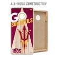 thumbnail image 4 of YouTheFan NCAA Arizona State Sun Devils 2' x 4' Cornhole Game, 4 of 6