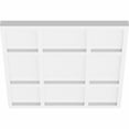 thumbnail image 5 of 24"OD x 8 1/4"C x 1"P Rubik Architectural Grade PVC Contemporary Ceiling Medallion, 5 of 7