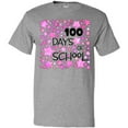 thumbnail image 3 of Inktastic 100 Days of School Stars in Pink T-Shirt, 3 of 5