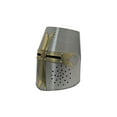 thumbnail image 3 of SZCO Crusader Helmet with Stand – Full-Size Carbon Steel Medieval Helmet with Brass Cross, Inner Lining & Adjustable Strap, 8.5” W x 12.5” L, Decorative & Display Use, 3 of 6