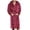 Wine, variant on RotHome Mens Robe Big and Tall Full Length Plush Fleece Bathrobe Shawl Collar Warm Winter House Robes Comfortable Loungewear Bath Robe Men Blue