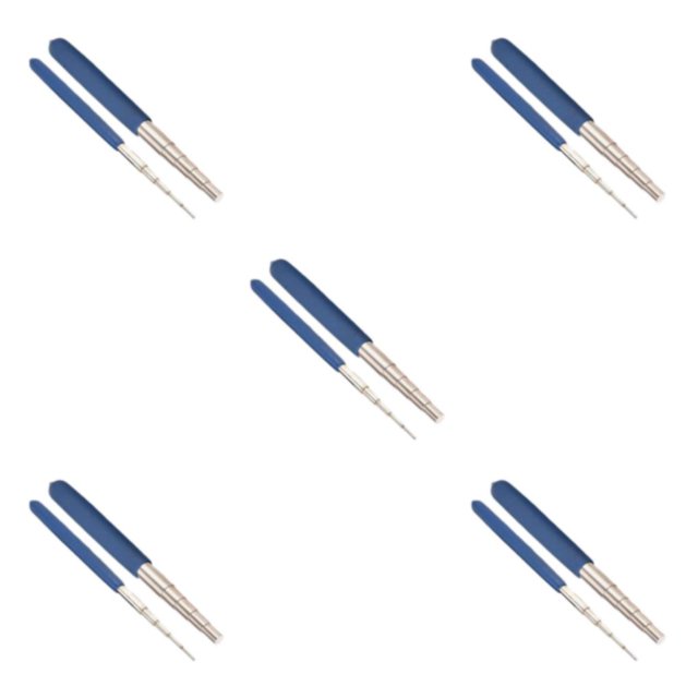 maskred 2x Wire Wrapping Mandrels Wire Working Jewelry 5 Making Stepped Sizes Tool Style A 5Set