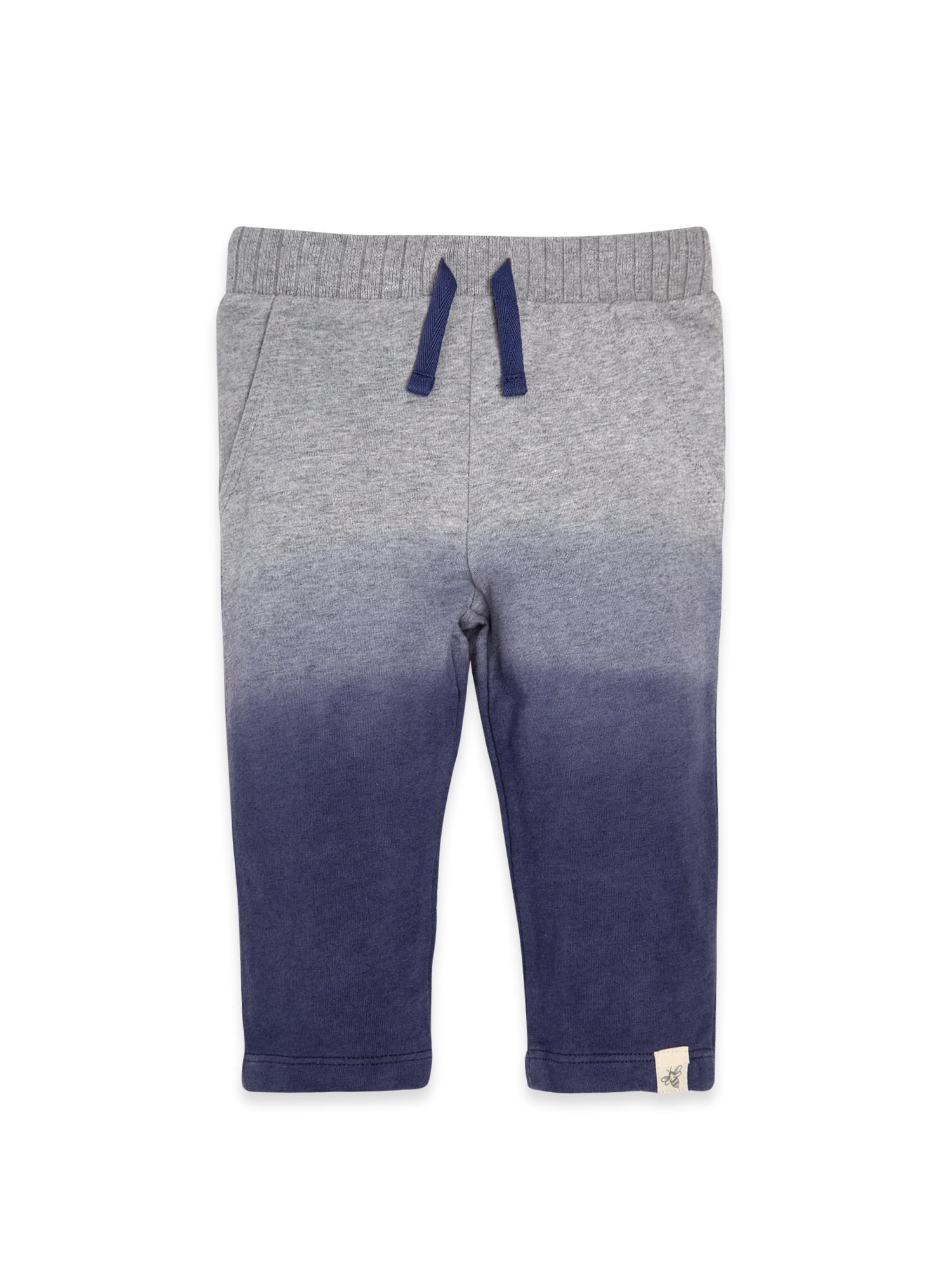Baby - Gray 0-3 Months Burts Bees Baby Baby Girls Loose Terry Yoga Pants