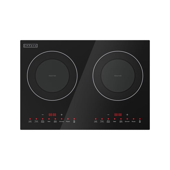 Placa de Inducción Empava Doble con 2 quemadores 110-120V